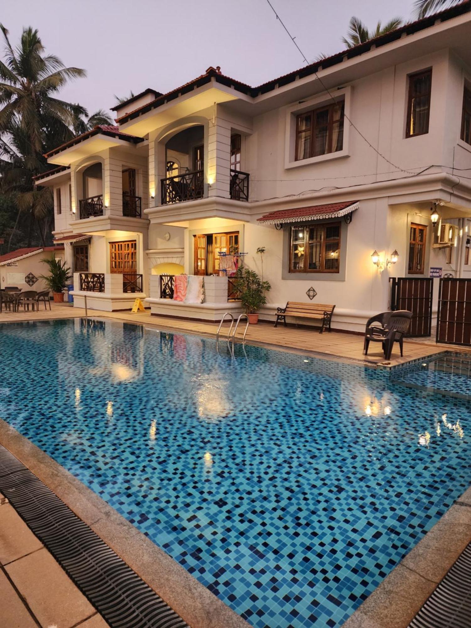 Coastal Suites Apart Hotel ---- 8 Minutes Walk To Beach Benaulim Zewnętrze zdjęcie